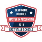 Best Value Schools - #26 on the list of the top master's in accounting programs